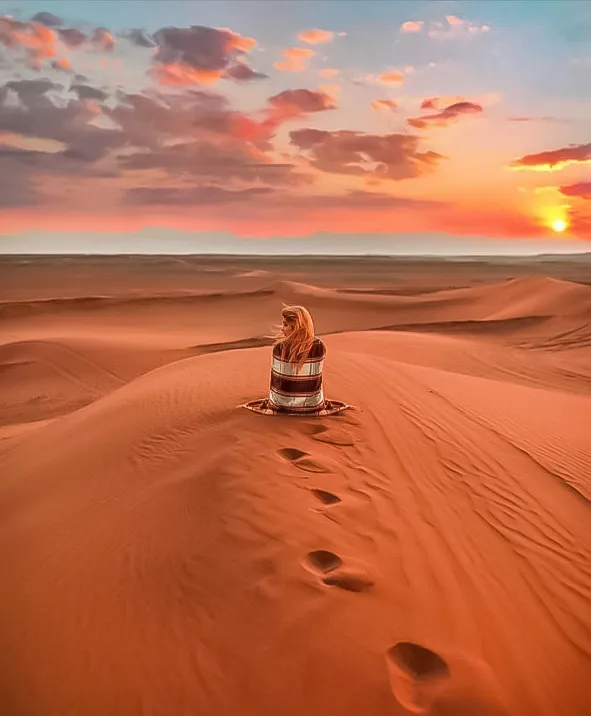 Tranquil Desert Landscapes of Yazd