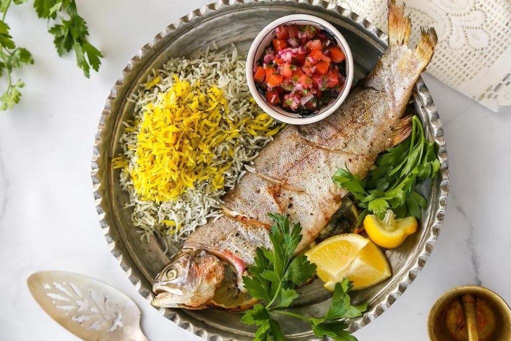Sabzi Polon (Ba Mahi) with Fish: A Flavorful Nowruz Tradition