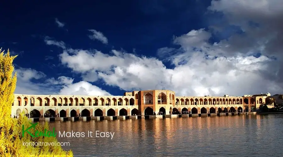 Architecture of Khaju Bridge