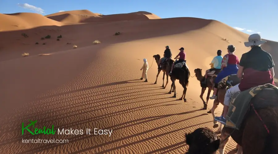 Camel Riding in Maranjab Desert