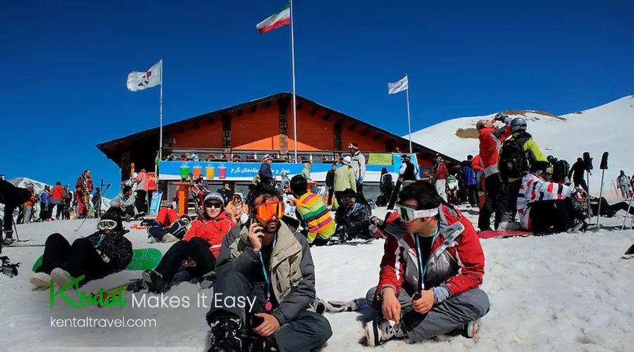 Skiing in Iran