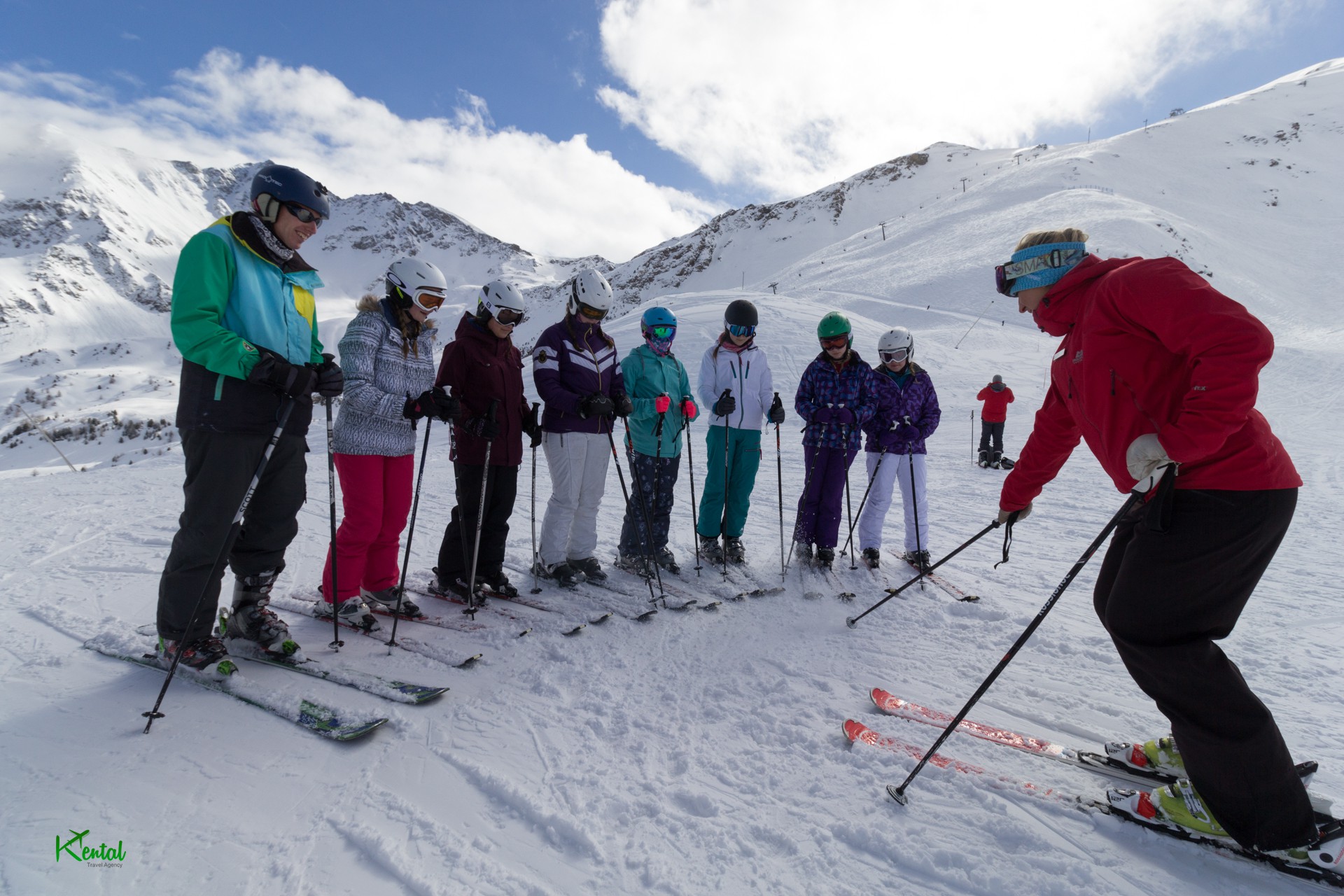 Ski tour with Kental Iran Travel