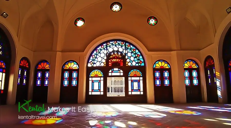 The architecture of the Tabatabai House