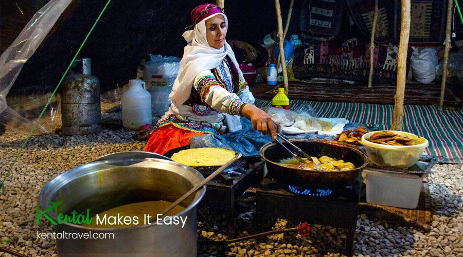 Darband one of the best street foods in Tehran