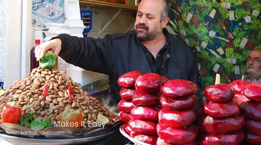 Laboo and Baghali (Beets and Broad Beans)