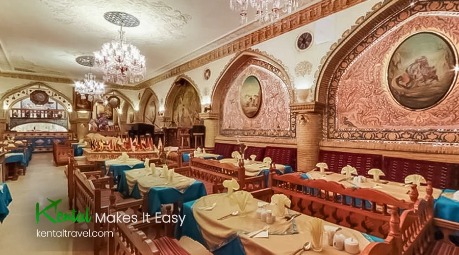 Alighapoo restaurant in Tehran